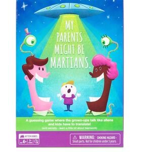 My Parents Might Be Martians Exploding Kittens Kids OS Purple NEW